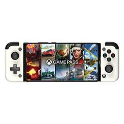 GameSir Controle de jogo X2 Pro-Xbox Mobile para Android Tipo-C (100 – 179 mm), controle de telefone para xCloud, Stadia, Luna – 1 mês Xbox Game Pass Ultimate – Carregamento de passagem (branco)
