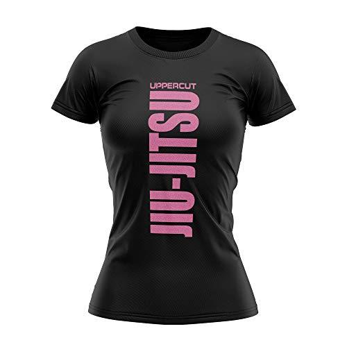 Camisa Dry Fit Uppercut JJ VTC Feminino, Preta e rosa, XG