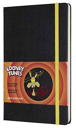 Caderno Moleskine, Edição Limitada Looney Tunes, Wile E. Coyote, Pautado, Grande (13 x 21 cm)
