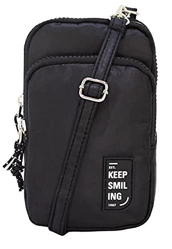 Shoulder Bag Bolsa Transversal Pequena Lenna's B049 Preta