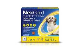 Nexgard Spectra Antipulgas e Carrapatos para Cães de 3,6 a 7,5kg, Marrom