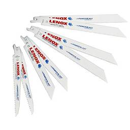 LENOX Tools Kit de lâmina de serra para uso geral com estojo de armazenamento bônus, conjunto de 9 peças