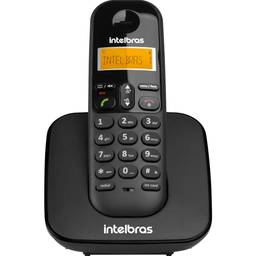 Telefone Residencial sem Fio Intelbras TS 3110 Preto