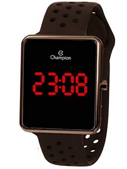 Relógio Feminino, Champion linha Digital CH40081M pulseira em silicone