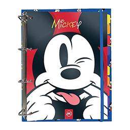 Caderno Argolado Universitário Mickey com 144 folhas - 3814
