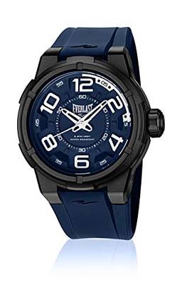 Relógio Pulso Everlast Masculino Silicone Azul E692
