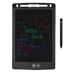 Mingzhe Tablet de desenho lcd de 12 polegadas almofada de escrita digital portátil tela lcd almofada de desenho apagável parcial com caneta stylus preta