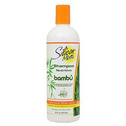 Silício Mistura silício extracto mistura bambu nutritivo shampoo 16 oz, 16,0 onça