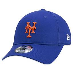 Bone New Era 9twenty Mlb New York Mets Aba Curva Azul Strapback