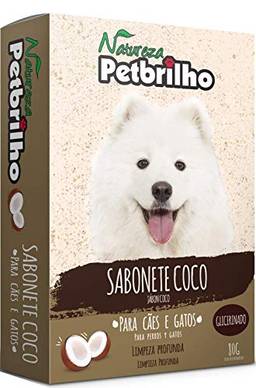 Sabonete de Coco Natureza Petbrilho 80g Petbrilho para Cães