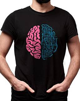 Camiseta Geek brain - cerebro nerd
