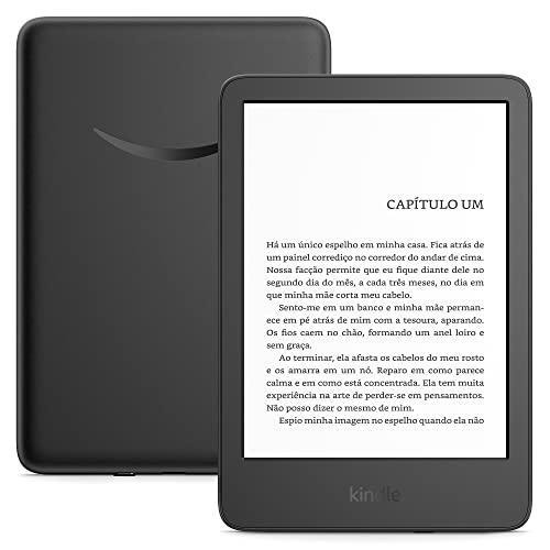 Novo Kindle 11ª Geração (lançamento 2022) – Mais leve, com resolução de 300 ppi e o dobro de armazenamento - Cor Preta