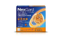 Nexgard Spectra Antipulgas e Carrapatos para Cães de 2 a 3,5kg, Marrom