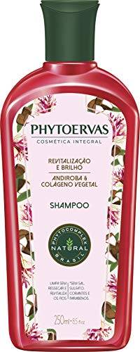 Shampoo Uso Diário 250 Ml Revitalização e Brilho, Phytoervas, Rosa