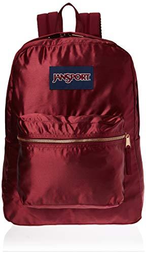 Mochila High Stakes Jansport, Unissex, Red/Rose Gold, Tamano Único