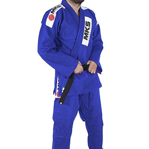 Kimono Jiu Jitsu, Tamanho A3, MKS, Azul