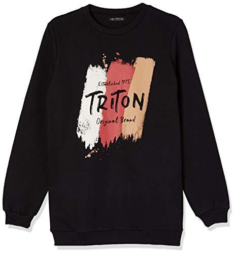 Triton Camiseta Canelada Feminino, P, Marrom