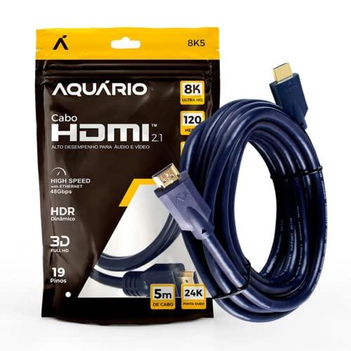 CABO HDMI 2.1 8K 3D 19 PINOS - 5 METROS