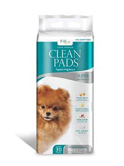 Tapete Higiênico Clean Pads (85X60), 30 Unidades São Francisco Pet para Cães, 85x60cm