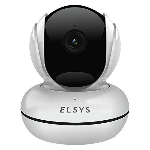 Câmera de Segurança Wi-Fi Rotacional com Inteligência de vídeo Full HD, ESC-WR3F, Branca