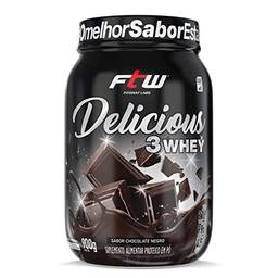 Fitoway Delicious 3 Whey - 900G Chocolate Negro - Ftw