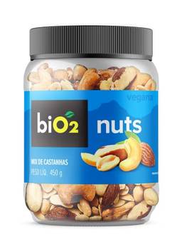 biO2 Mix de Castanhas, Snack Nuts 450g