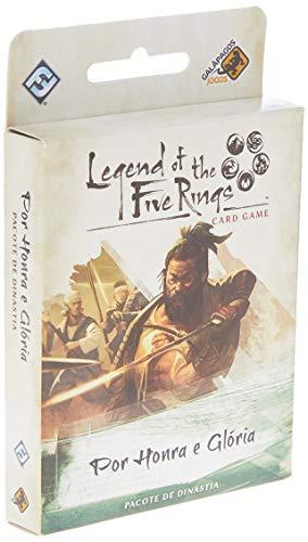 Legend of the Five Rings Por Honra e Glória Pacote de Dinastia Ciclo Imperial Jogo de Cartas Galapagos L5R003