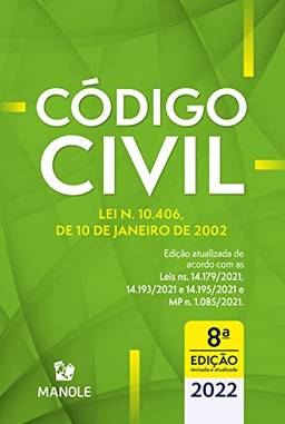Código Civil: lei n. 10.406, de 10 de Janeiro de 2002