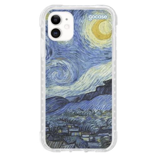 Capa Capinha Gocase Anti Impacto Slim para iPhone 11 - Van Gogh Noite Estrelada