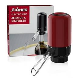 Aerador elétrico de vinho automático dispensador de vinho para oxidação instantânea de um toque, decantador inteligente para amantes de vinho
