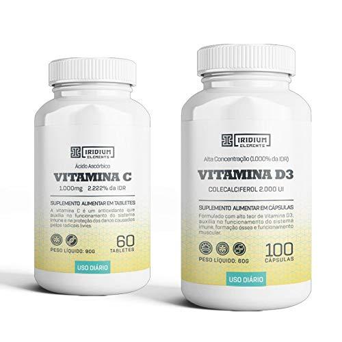 Kit Iridium Elements - Vitamina C + Vitamina D