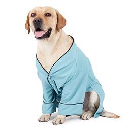 Roupão De Banho Para Cães,Sailsbury Roupão De Banho Para Cachorro Pijama Pet Spa Roupa De Dormir Para Cães Pequenos E Médios Grandes