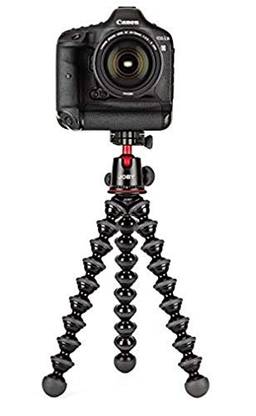 Kit GorillaPod 5K Joby. Tripé profissional e suporte de esferas 5K para câmeras DSLR ou sem espelho com lentes até 5 kg (11 libras). Preto/Carvão.