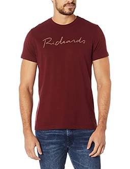 T-Shirt Manuscrito Richards Bordeaux 3