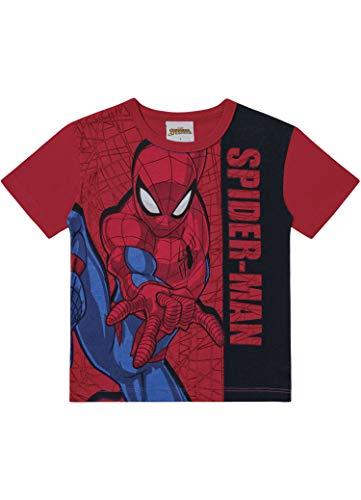 Camiseta Spider-Man, Vermelho, 1