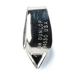 Jim Dunlop 33P013 0,013 polegadas níquel prata dedo e polegares, pacote com 5