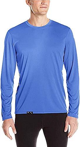 Camiseta Proteção Solar Permanente UV50+ Tecido Gelado – Slim Fitness – Azul Royal M