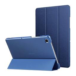 Capa para tablet Samsung Galaxy Tab A7 de 10,4” polegadas (SM-T500 / T505 / T507) 2020 WB - Capa inteligente, auto hibernação, traseira rígida e suporte para leitura. (Azul Escuro)