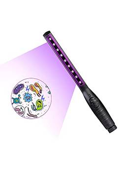 Lâmpada UV Ultravioleta De Desinfecção Portátil, Esterilizador UV De Carregamento USB, Luz Germicida Portátil De Esterilização Recarregável