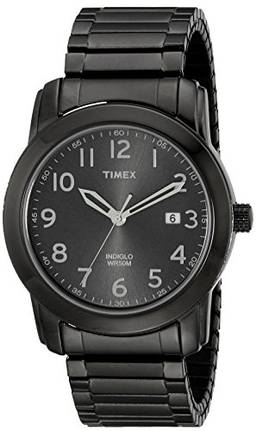 Timex Relógio masculino Highland Street, Preto/cinza, NO SIZE