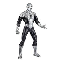 Boneco Marvel Spider, Figura de 24 cm - Homem-Aranha Blindado - F5087 - Hasbro, Vermelho e azul