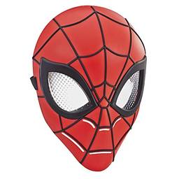 Marvel Spider-Man Máscara de Herói, Com Tira Ajustável - Homem-Aranha Clássico - E3660 - Hasbro