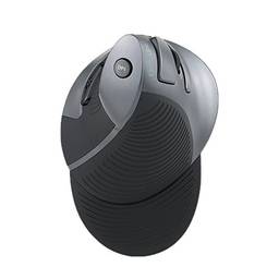 Andoer Delux 2.4G sem fio ergonômico vertical mouse óptico computador mouse botões de 1600 DPI 5D ajustáveis ??com descanso de mão removível