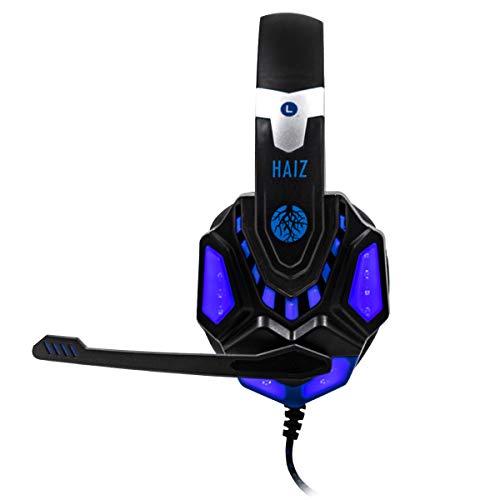 Headset Gamer 7.1 Led Haiz Hz-2021 (Azul)