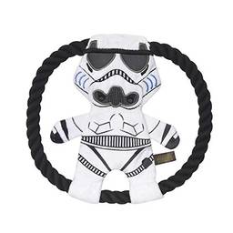 STAR WARS Para animais de estimação de pelúcia Storm Trooper Corda Frisbee Dog Toy | Brinquedos para cães