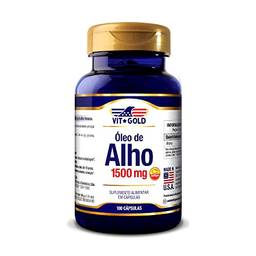 Óleo de Alho 1500 mg Vitgold 100 caps.
