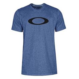 Camiseta Oakley Masculina O-Ellipse Tee, Azul Escuro, M