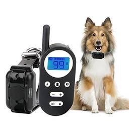 MAXBROTHERS Coleira Adestramento Eletrônica Anti Latidos Colar Adestrar Cachorro