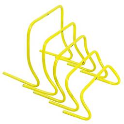 Kit Obstáculos De Treinamento Para Agilidade Amarelo Neon T75 Acte Sports
