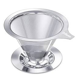 Despeje a cafeteira com suporte Máquina de café manual com filtro reutilizável,Máquina de café portátil com cafeteira de café perfeita para casa ou escritório